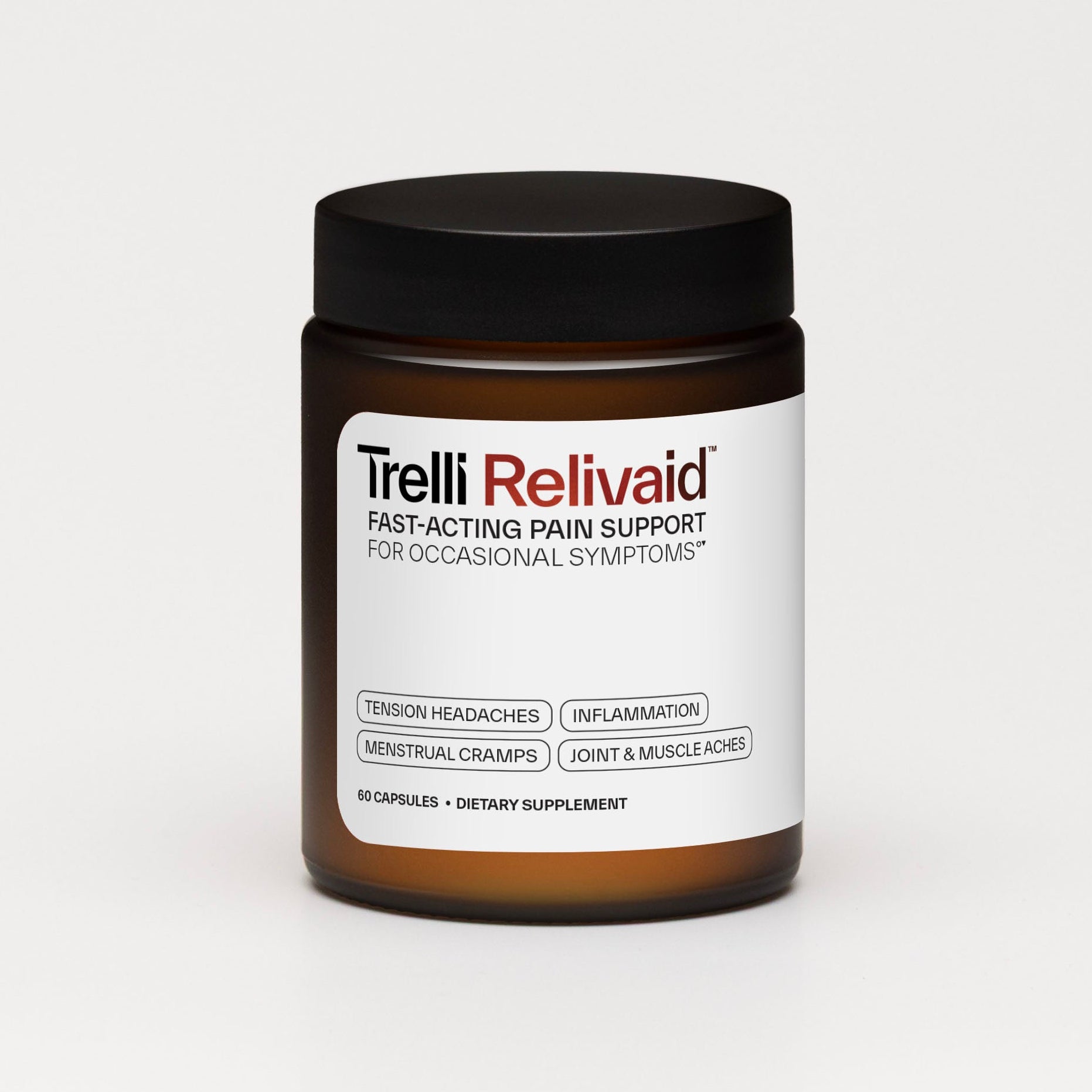 Relivaid natural pain relief for fast-acting pain support bottle 