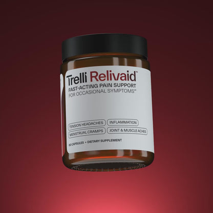 Relivaid natural pain relief bottle 